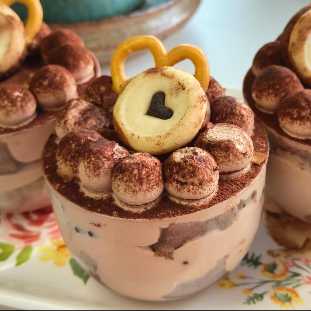 【甜久荟 法式奶油蛋糕碗】 每种口味12个起拍 新鲜制作 法国进口食材 低糖无色素无化学添加剂 适合任何场合