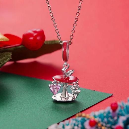 【自在风格魅力轻奢❗️为穿搭带来无限灵感】原创圣诞苹果diy吊坠配件圣诞节幸运礼物s925纯手链串珠。ja 商品图1