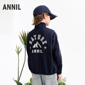 男童针织外套春季新款安奈儿童装EB615516