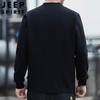 JEEP SPIRIT  秋冬款男士圆领带扣时尚卫衣打底衫 SS7285新款 商品缩略图3
