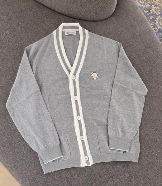 男款口袋针织开衫毛衣hu006 商品图0