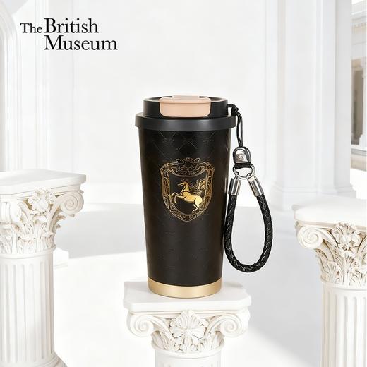 大英博物馆 古希腊系列 飞马黑金 便携咖啡保温杯 商品图0