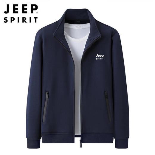 JEEP SPIRIT秋装卫衣男舒适运动休闲开衫卫衣上衣HL7020新款（主推） 商品图4