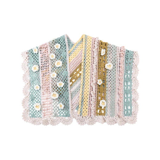 苏苏姐家落花低语手工DIY编织钩针衣服披肩毛线团自制羊毛材料包 商品图4