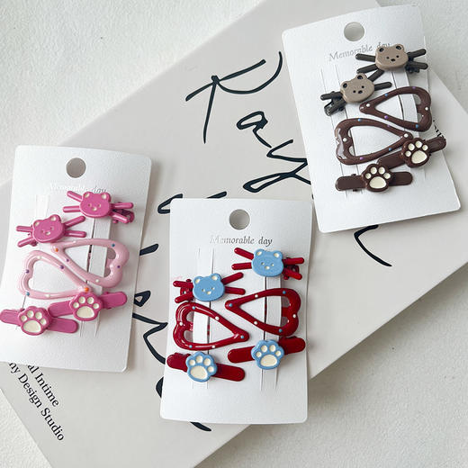 元气色系RT叠戴混搭组合夹-纪念日百货门店同款167446346 商品图0