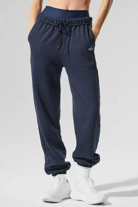 Alo Yoga Accolade Sweatpant 男女同款加绒加厚运动休闲长裤卫裤