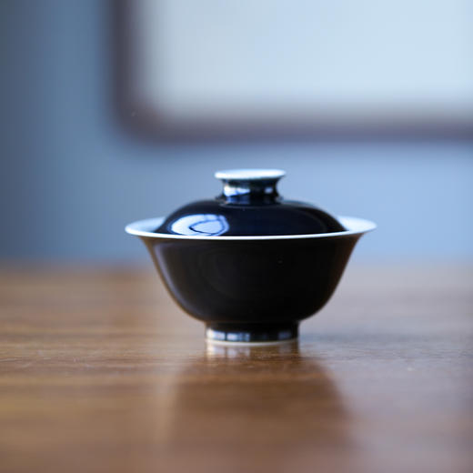 【曰何】 云色茶碗（雅黑） 商品图0