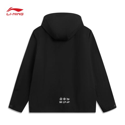 李宁反伍BADFIVE男子防泼水运动风衣AFDVB17 商品图2