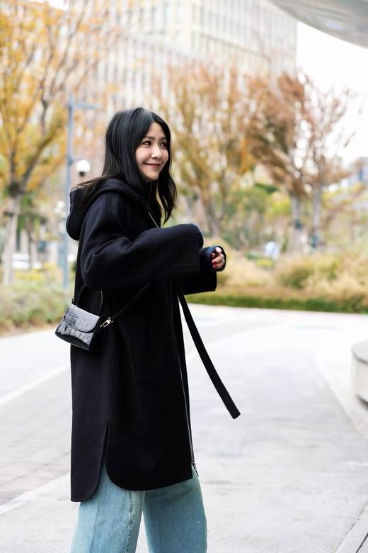 MAISON COVET纯山羊绒连帽大衣 商品图6