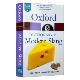 牛津现代俚语词典 英文原版字典 Oxford Dictionary of Modern Slang 英文版原版书籍 进口英语工具书