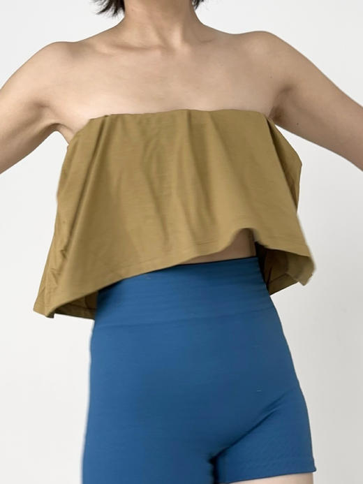 AddOne+1 New 瑜伽内观流普拉提亲肤竹纤维防滑A字版宽松抹胸 商品图1