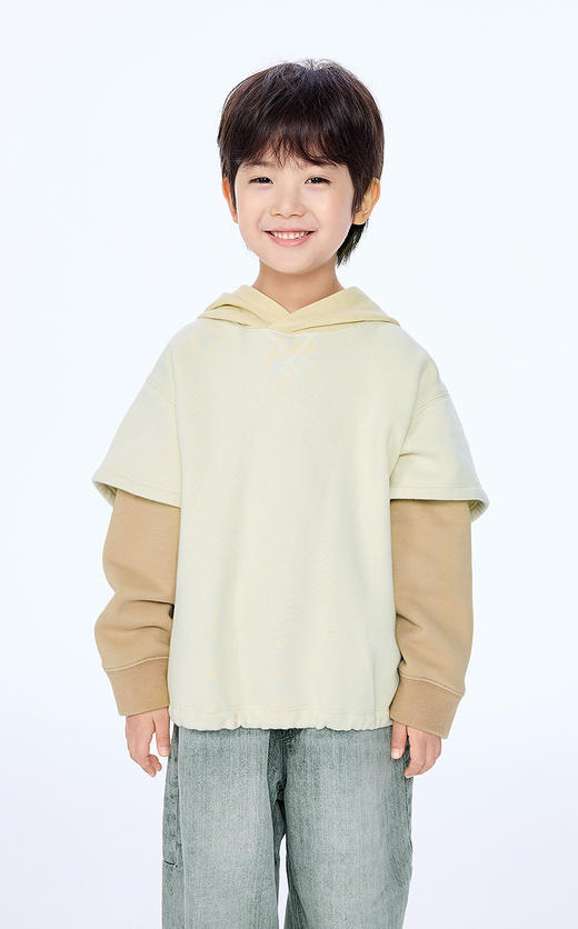 jnby  25年冬款  连帽套头卫衣  1PA411570 商品图3