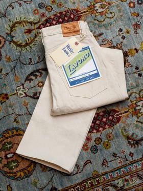 Atelier Lavoro 白色牛仔裤