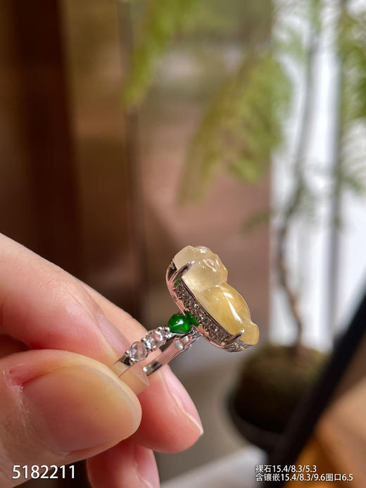 5182211，猫头鹰戒指。具体价格微信咨询 商品图3