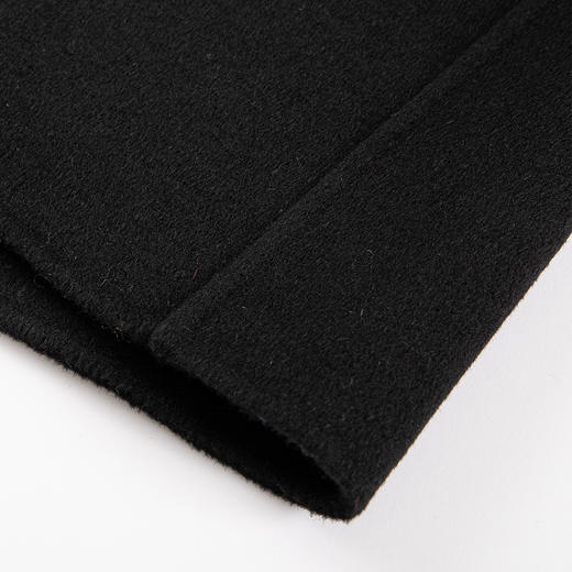 QH956斯尔丽25新款经典收腰放摆显瘦气质高级感双面呢长款大衣 商品图8