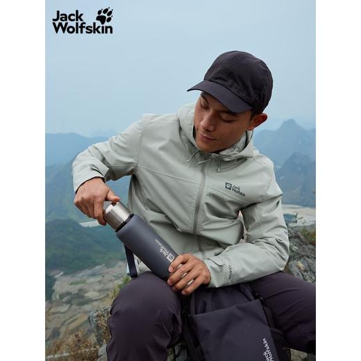 JackWolfskin秋冬新款WEILTAL男款户外徒步防风防水透气冲锋衣外套5033351 商品图2