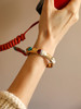 订购14周到｜AN-NEE-QUEEN-红色 塔罗 1cm 丝巾手镯［法国设计师］ 商品缩略图0