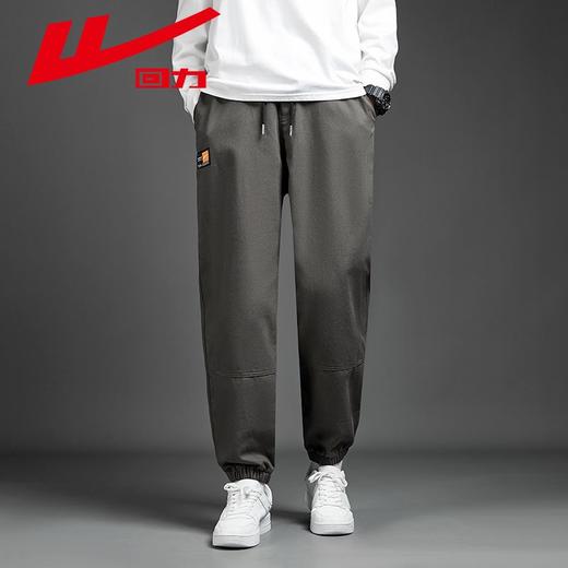 回力工装休闲裤男士秋冬新款美式束脚纯棉运动裤潮爆款帅气长裤子 商品图6