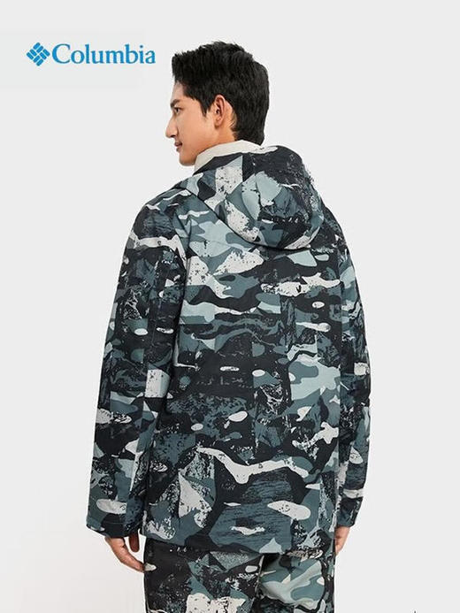 Columbia哥伦比亚户外秋冬新品男热能防水冲锋衣夹棉三合一滑雪服WE1155 商品图2