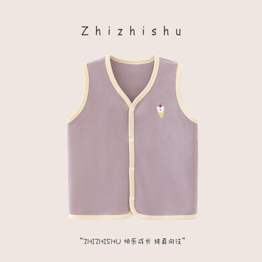 西蒙日记&奥粒双面卡通撞色马甲ZZS002★ 商品图3