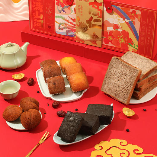 雅觅 春满山河·代餐糕点礼盒 商品图5