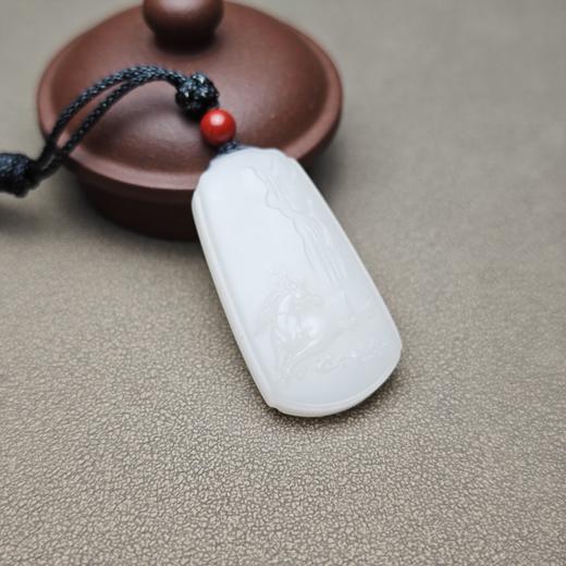 新疆和田玉且末料羊脂玉马牌 1122-9 商品图2