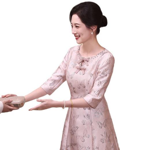 妈妈高贵连衣裙结婚高端礼服套装喜婆婆婚宴礼服高端长裙 商品图4