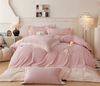 冬季恒温保暖一枝花牛奶绒床上用品四件套床单被套G117800037 商品缩略图1