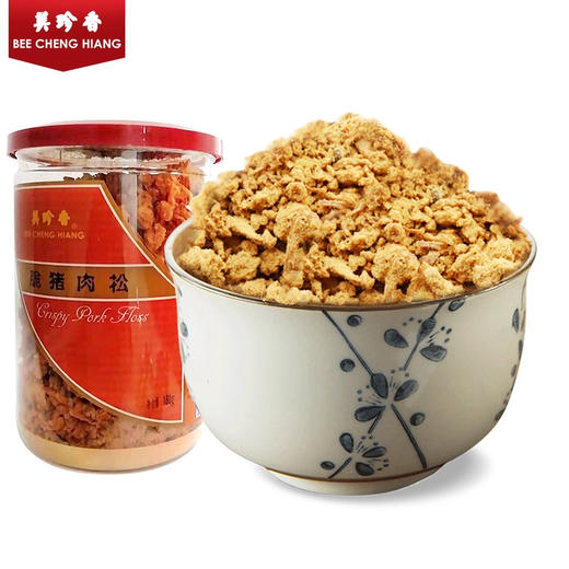 美珍香脆猪肉松180g新加坡特产寿司烘焙香脆可口健康零食罐装锁味 商品图1