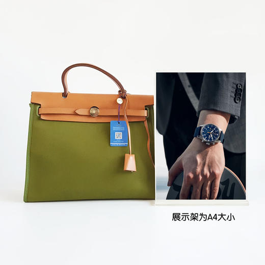 【9新】Hermes爱马仕绿色帆布Herbag 31手提单肩包女士171125PM02 商品图10