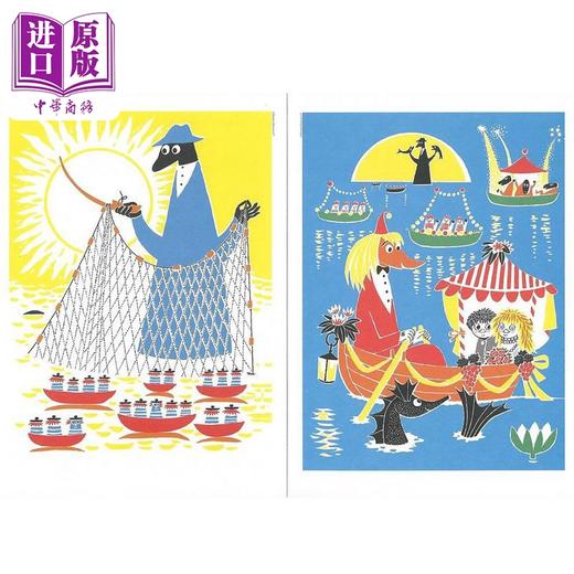 【中商原版】Tove Jansson Moomin Pull-Out Prints 姆明绘本画合集 英文原版 进口图书 儿童绘本 故事图画书 姆明 商品图1