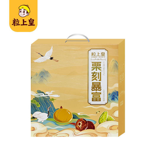 【粒上皇】栗刻暴富礼盒A款-9袋年货坚果零食过节送礼大礼包246g-FN 商品图1