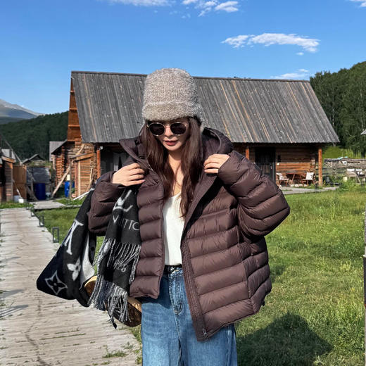 澳洲AUChris 排骨羽绒服 户外轻量 90白鸭绒 连帽羽绒服 ACXS6001 商品图8