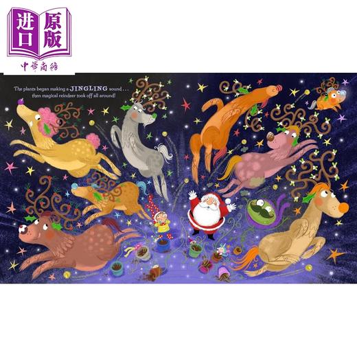 预售 【中商原版】如何训练一只驯鹿 How To Grow A Reindeer 英文原版 圣诞节主题儿童绘本 一个充满节日乐趣的押韵故事 进口童书 商品图2