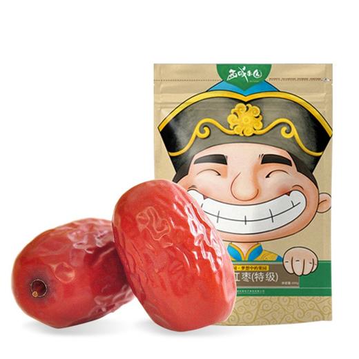 西域果园·若羌红枣400g  肉质饱满核小不齁甜灰枣 商品图0