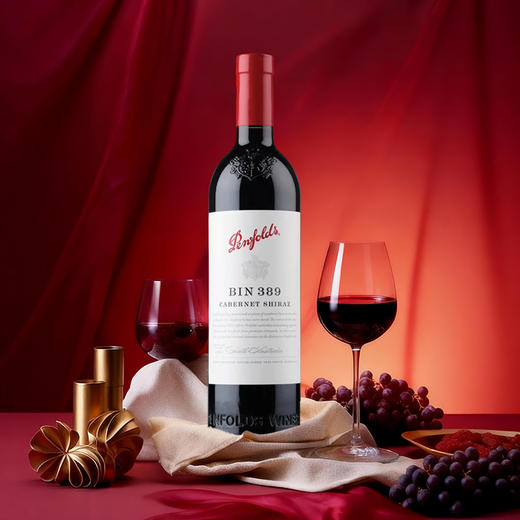奔富(Penfolds)Bin389赤霞珠设拉子干红葡萄酒裸瓶木塞750ml 澳洲原产【保税进口】 商品图0