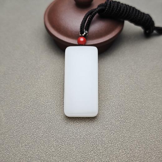 新疆和田玉且末料羊脂玉荷花牌 1122-10 商品图3