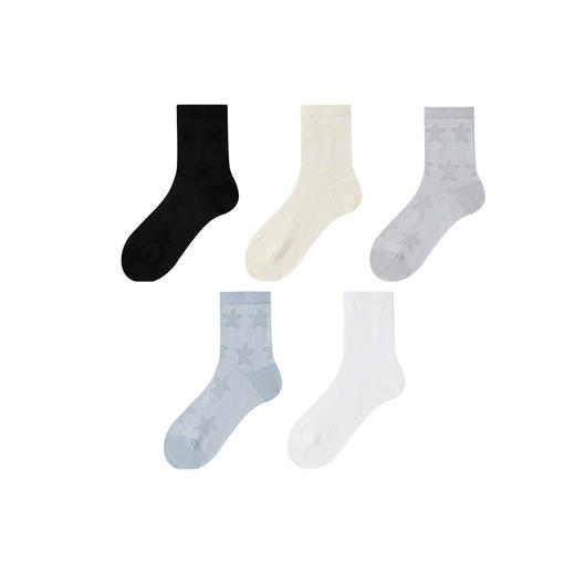 男童中袜五双装春季新款安奈儿童装JB617608 商品图4