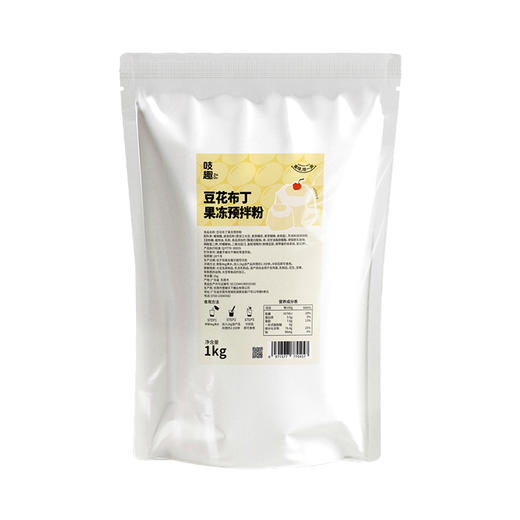吱趣豆花布丁粉 风味预拌粉 1KG/包 商品图5