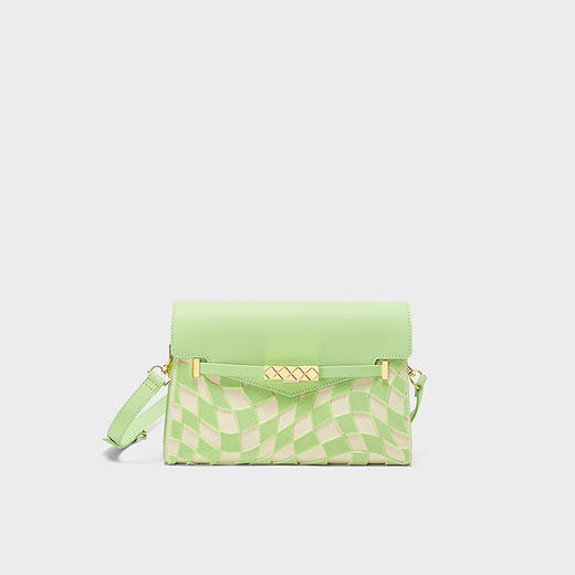 1004615303210 CHARLES&KEITH 女士拼色棋盘格单肩斜挎包CK2-20270943【270 * 80 * 0 mm】 商品图1