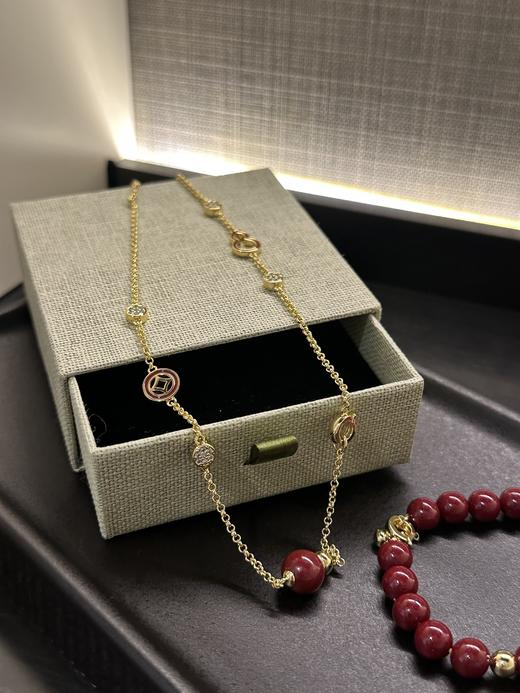 葫芦“福禄”冬日必备红色配饰！董洁伊能静同款！两用款❗️ H*RBE福禄朱砂两用毛衣链手链～ 商品图13