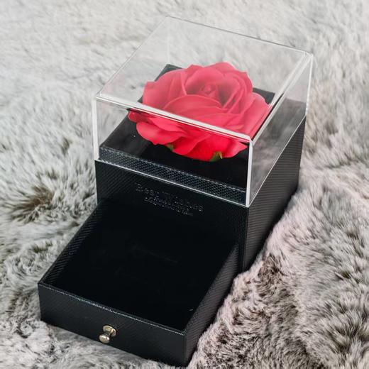 红玫瑰项链礼盒(不含项链)  母亲节情人节首饰礼品盒 商品图1