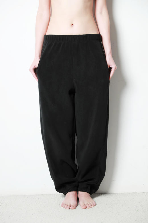 高克重加厚，500大克双面加绒卫裤。瑜伽训练小方标长裤女C112660 商品图11