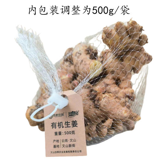 云南文山有机小黄姜 鲜姜采挖水洗发货 商品图5