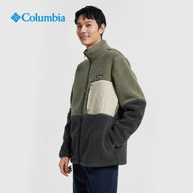 Columbia哥伦比亚抓绒衣男士秋季新款户外出行运动服保暖休闲摇粒绒夹克外套AE0790