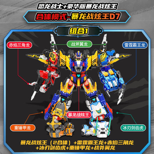 赤焰三角龙迷你特攻队玩具-纪念日百货门店同款167543322 商品图3