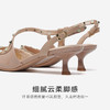 【铆钉系列】星期六26春新款优雅猫跟中空单鞋SSE1114206 商品缩略图11