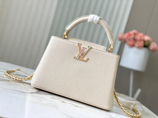 秋冬特惠💰1700 渠道级LV 新品 te级LV 全套包装 M23082/M48865七夕款 本款Capucines手袋 商品图0