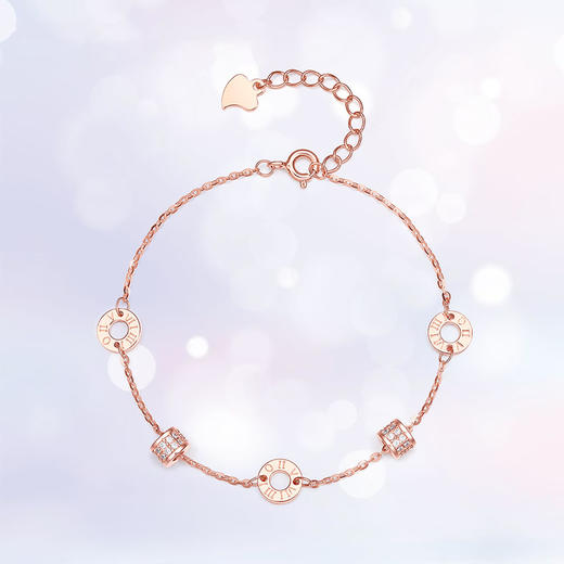 S1HC0168S1XXX0 周大生CHOW TAI SENG 【人气爆款】小蛮腰手链女生轻奢小众精致纯银礼物生日礼物 商品图1