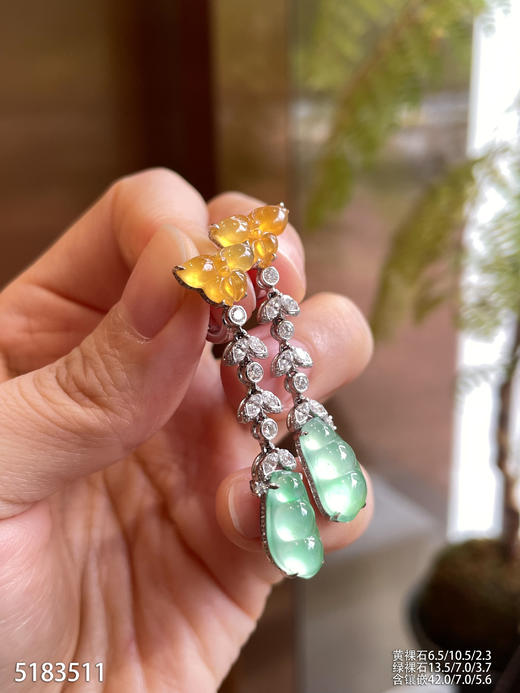 5183511，福豆耳坠。具体价格微信咨询 商品图0